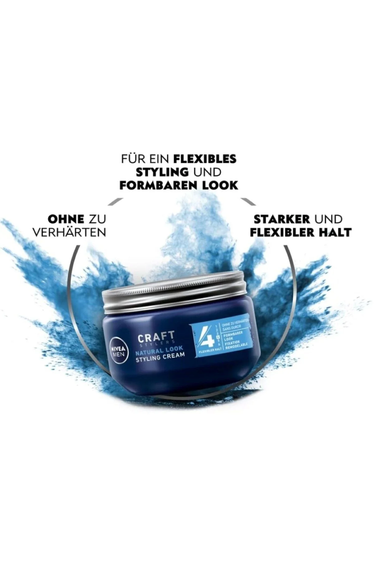 NIVEA کرم مدلدهی مو مردانه 150 میلیلیتر