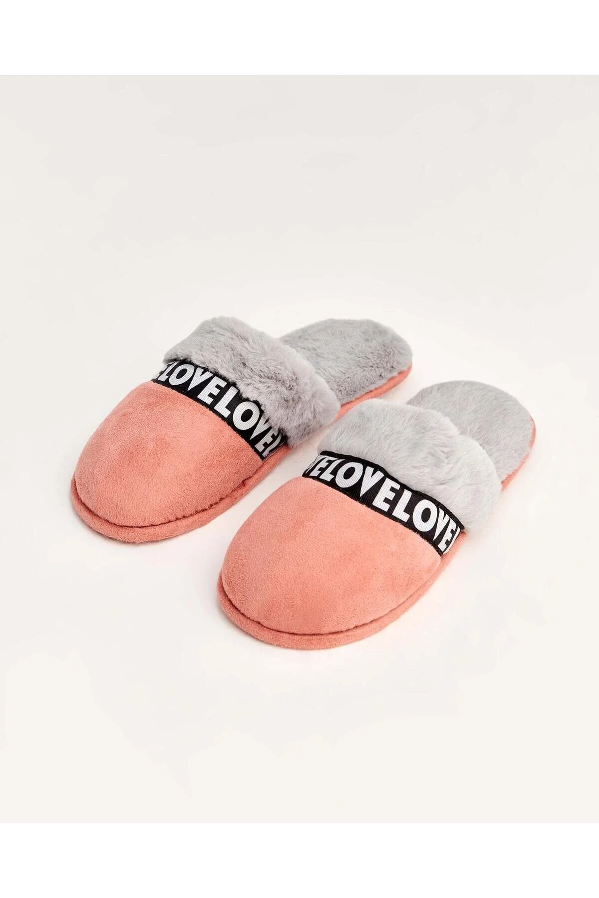 دمپایی منزل زنانه SHERRY P LOVE PINK SLIPPER HOME Chirpy