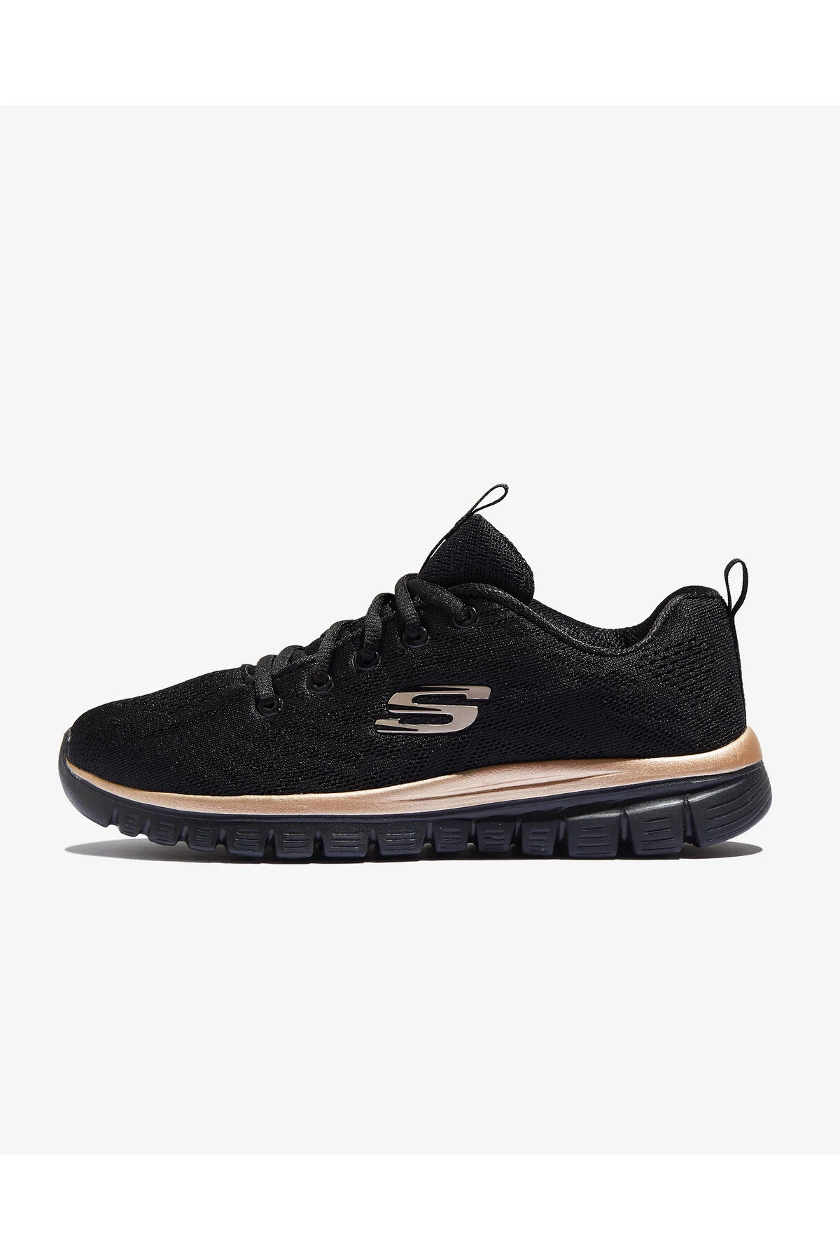 کفش دو و تمرین مشکی زنانه کتانی اسکچرز برند آمریکا Skechers