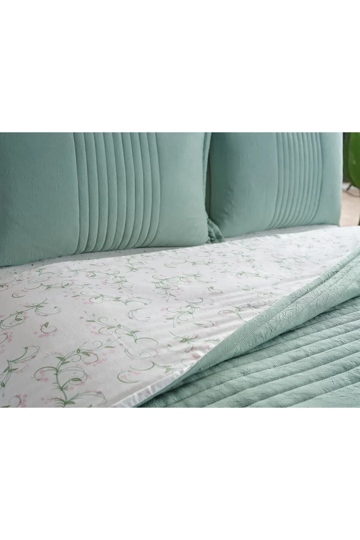 کاور لحاف دو نفره سبز سرویس روتختی مجموعه پوشش چندگانه چند انتخابی + Diador Double Doqu Home