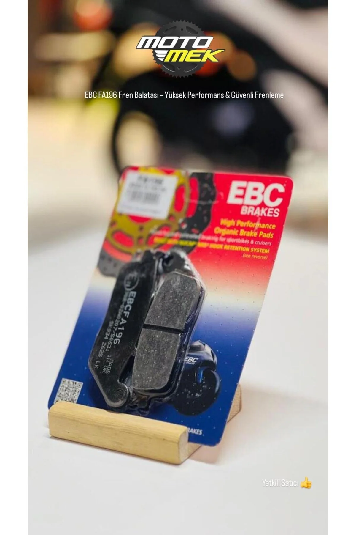 لوازم یدکی موتورسیکلت لنت ترمز YAMAHA VP 250 X CITY جلو 07 16 EBC FA196 – بالا و ایمن Motomek