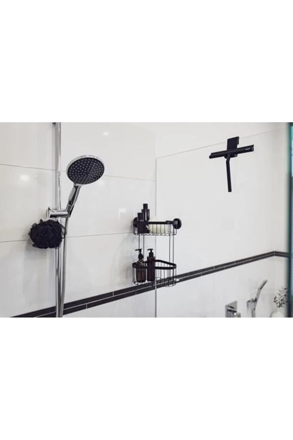 سیستم دوش پاک کننده حمام مشکی MOLA BLACK GLASS CLEANER 1027645 BRF