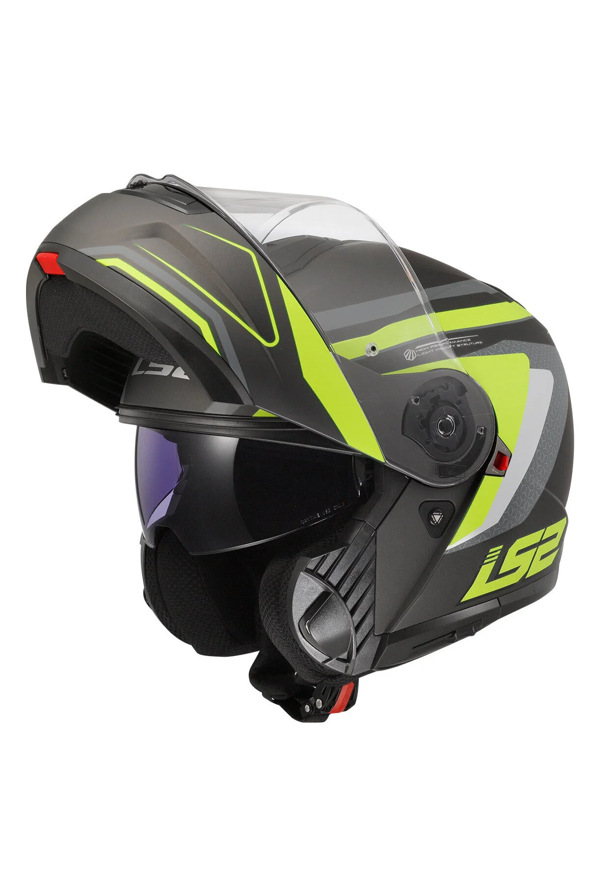 کلاه کاسکت موتورسیکلت ایمنی تیتانیوم مات فانتوم STROBE 2 LS2