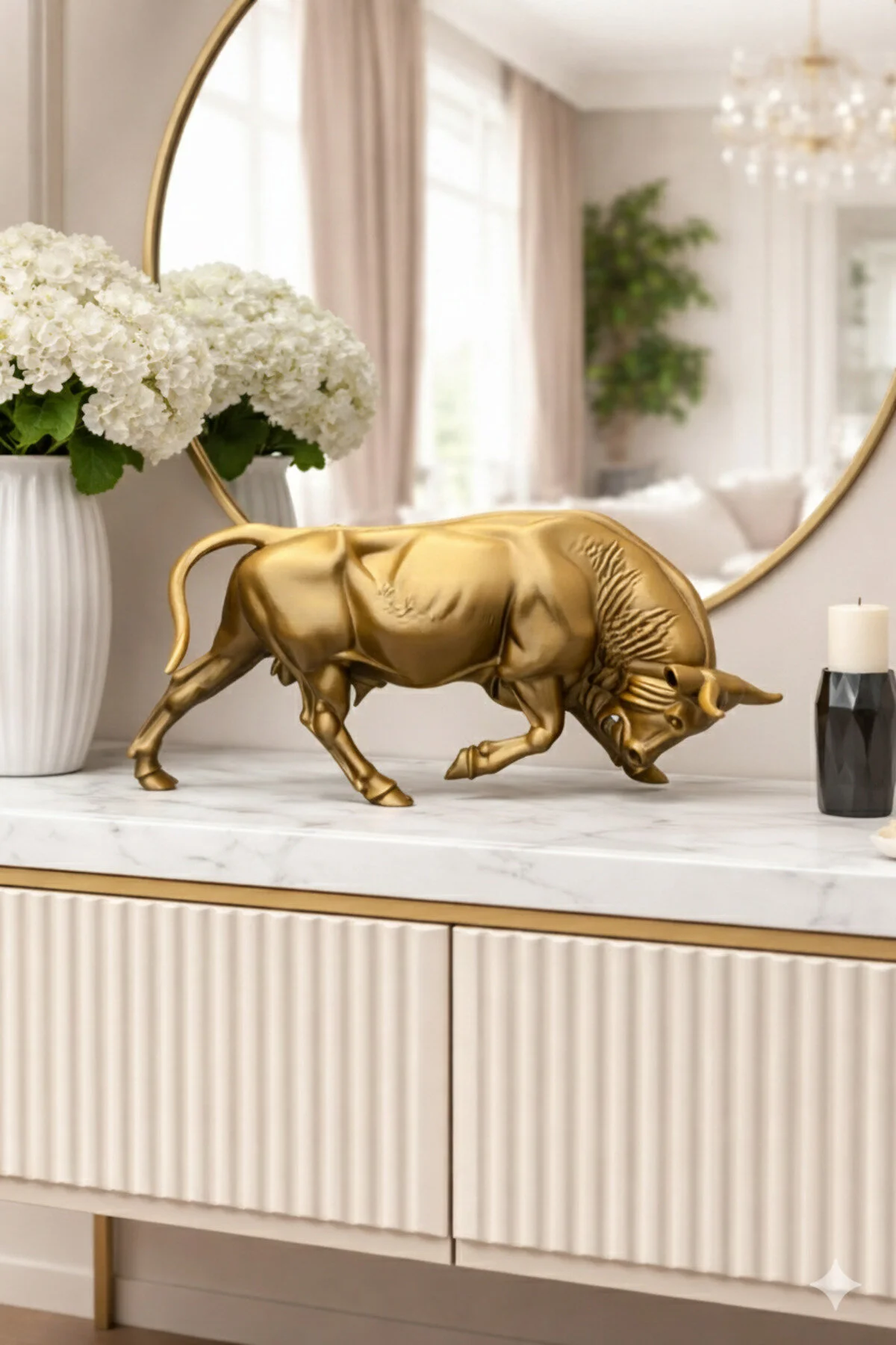 فیگور چاپ سه بعدی BULL 46 سانتی متر 3BE 3 Boyut Endüstriyel