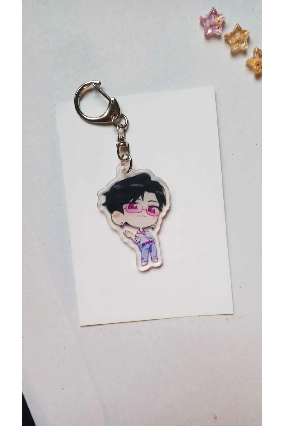 جلیقه کلید کیپاپ DEMON HUNTERS JINU KEYCHAIN Atölye Moonlit