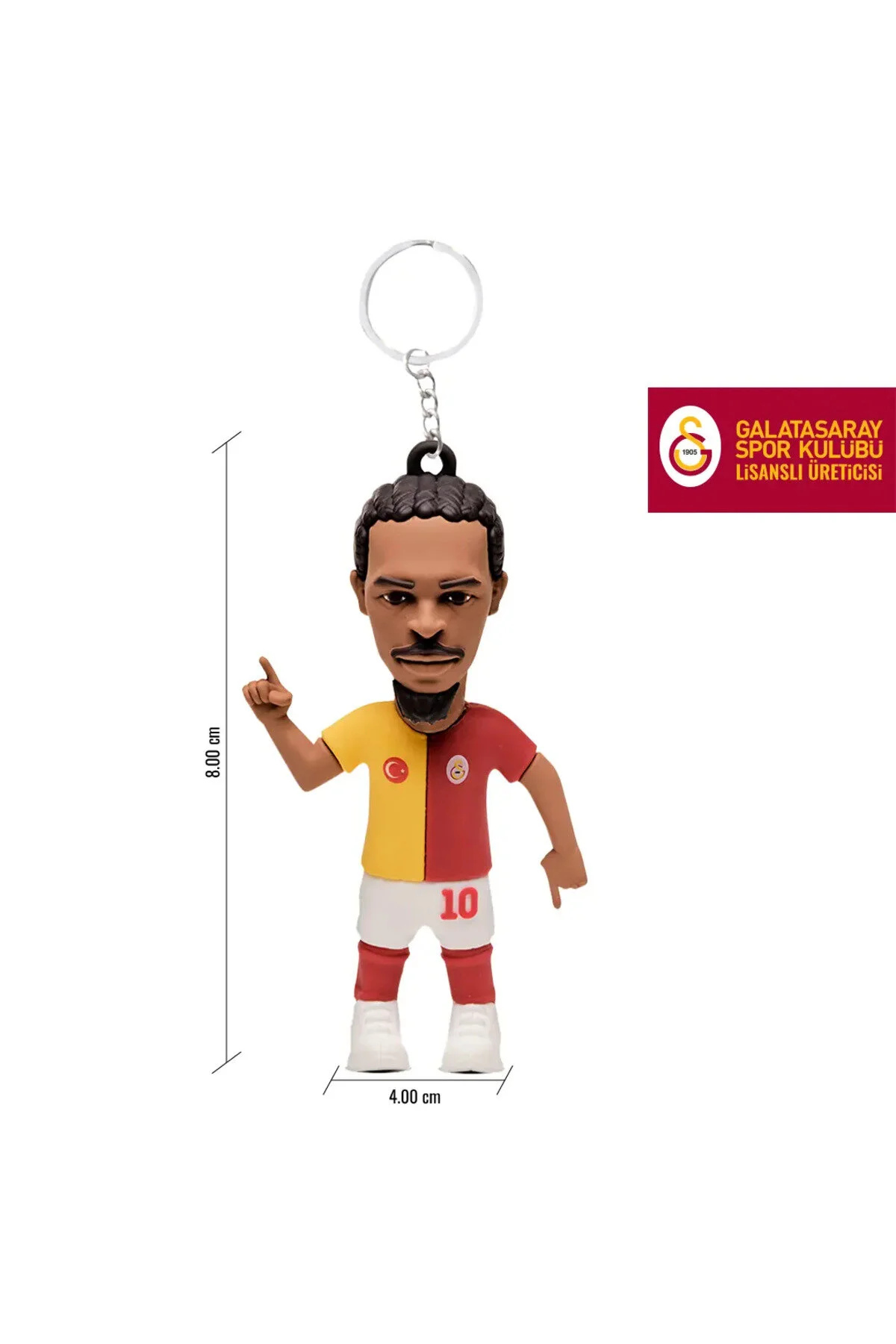 جلیقه کلید جاکلیدی LEROY SANE محصول دارای مجوز باشگاه ورزشی Galatasaray