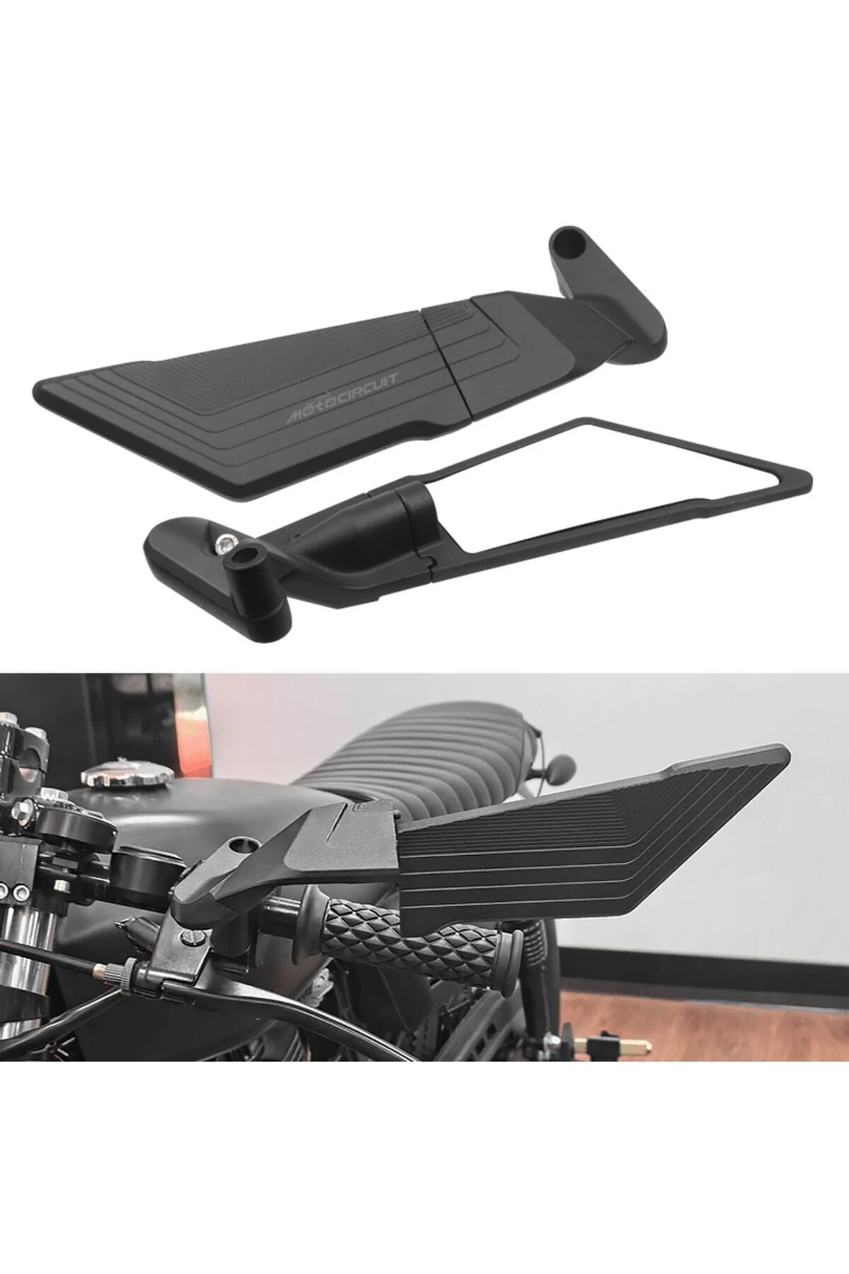 آینه بغل موتورسیکلت YAMAHA MT 09 WING MIRROR FUNCTIONAL PATTERNED A01439 Motonum