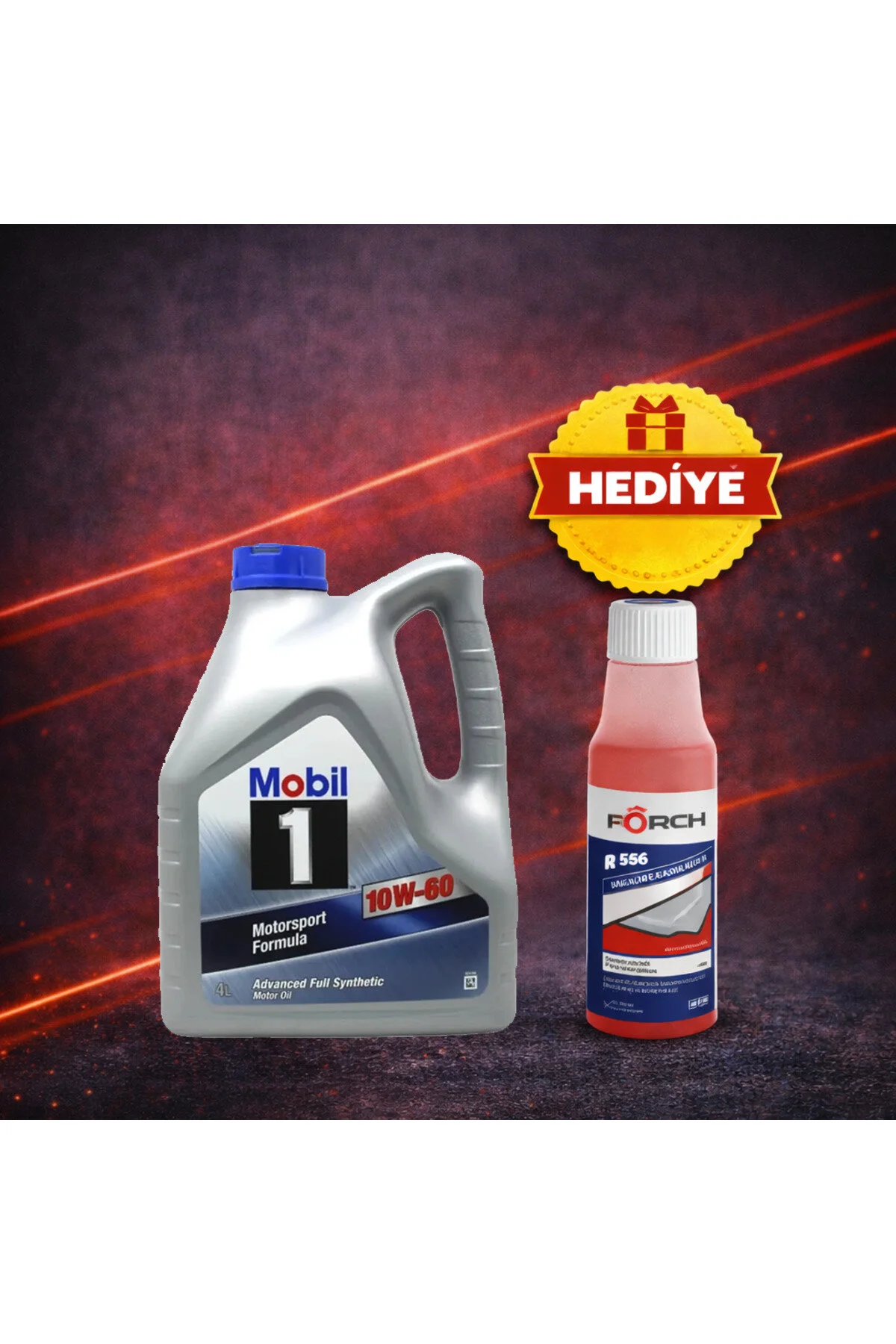 محصول صرفه جویی سوخت 1 روغن موتور فول سنتتیک 10W 60 MOTOSPORT FORMULA 4 LT Mobil