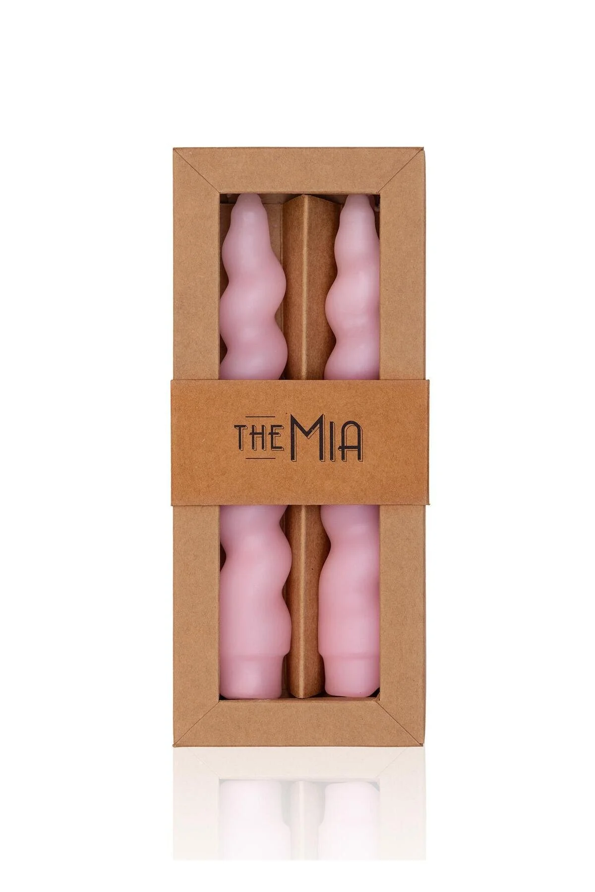 شمع و چراغ BURGU CANDLESTICK 2LI مجموعه سرخ 17 سانتی متر The Mia