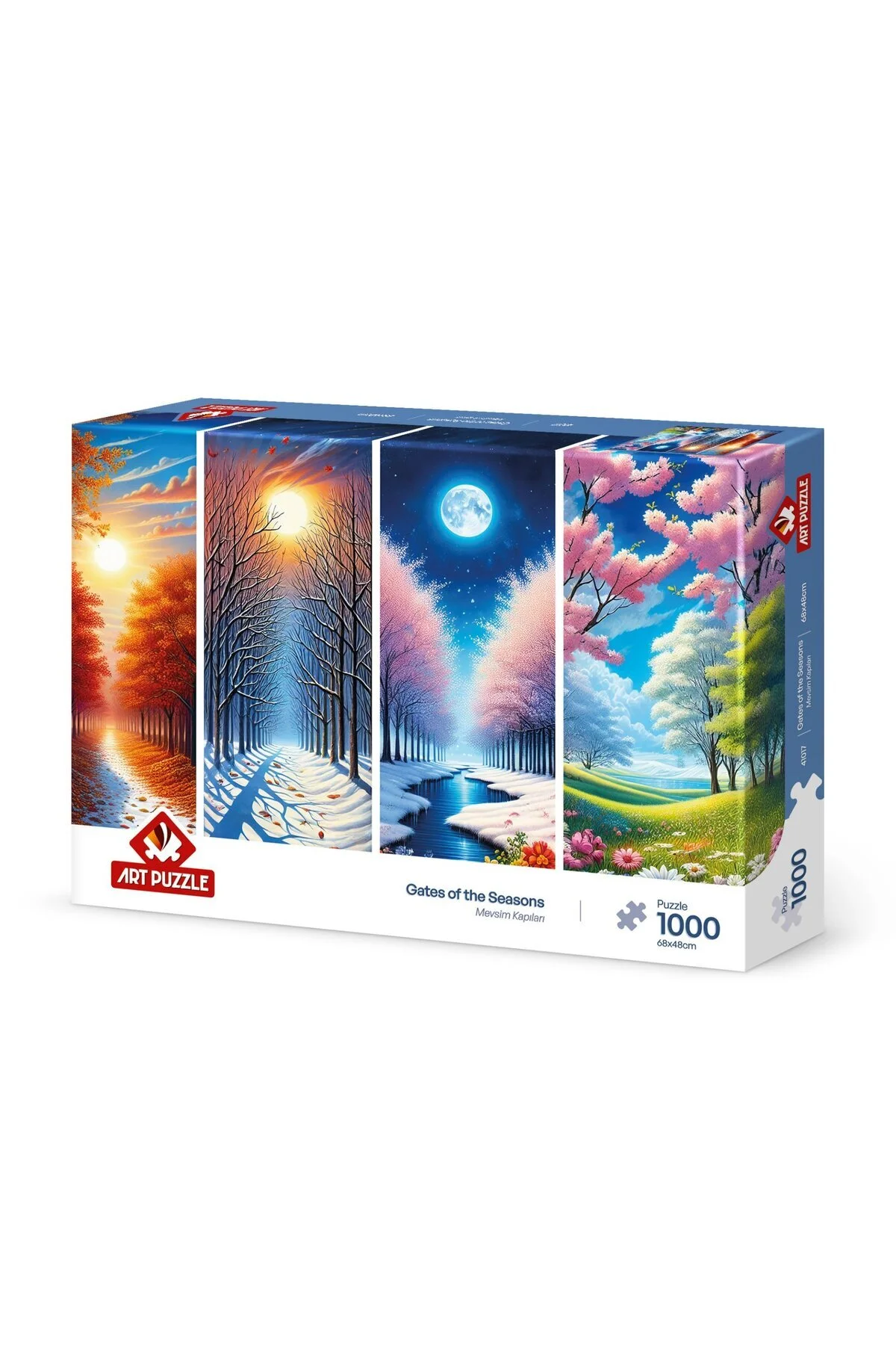 پازل 1000 تکه DOORS OF SEASONS Art Puzzle