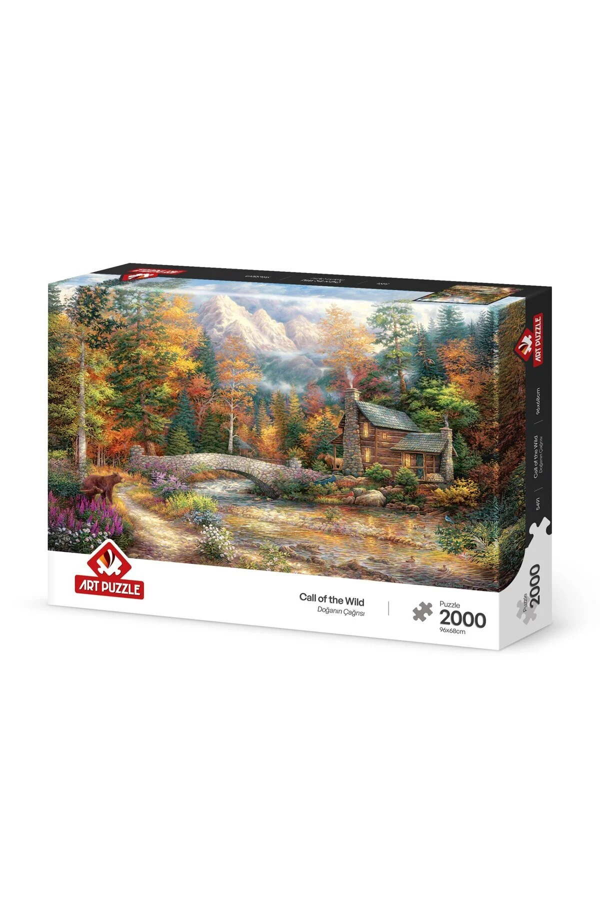 پازل 2000 قطعات طبیعت را فراخوانی کنید اورجینال ارت Art Puzzle