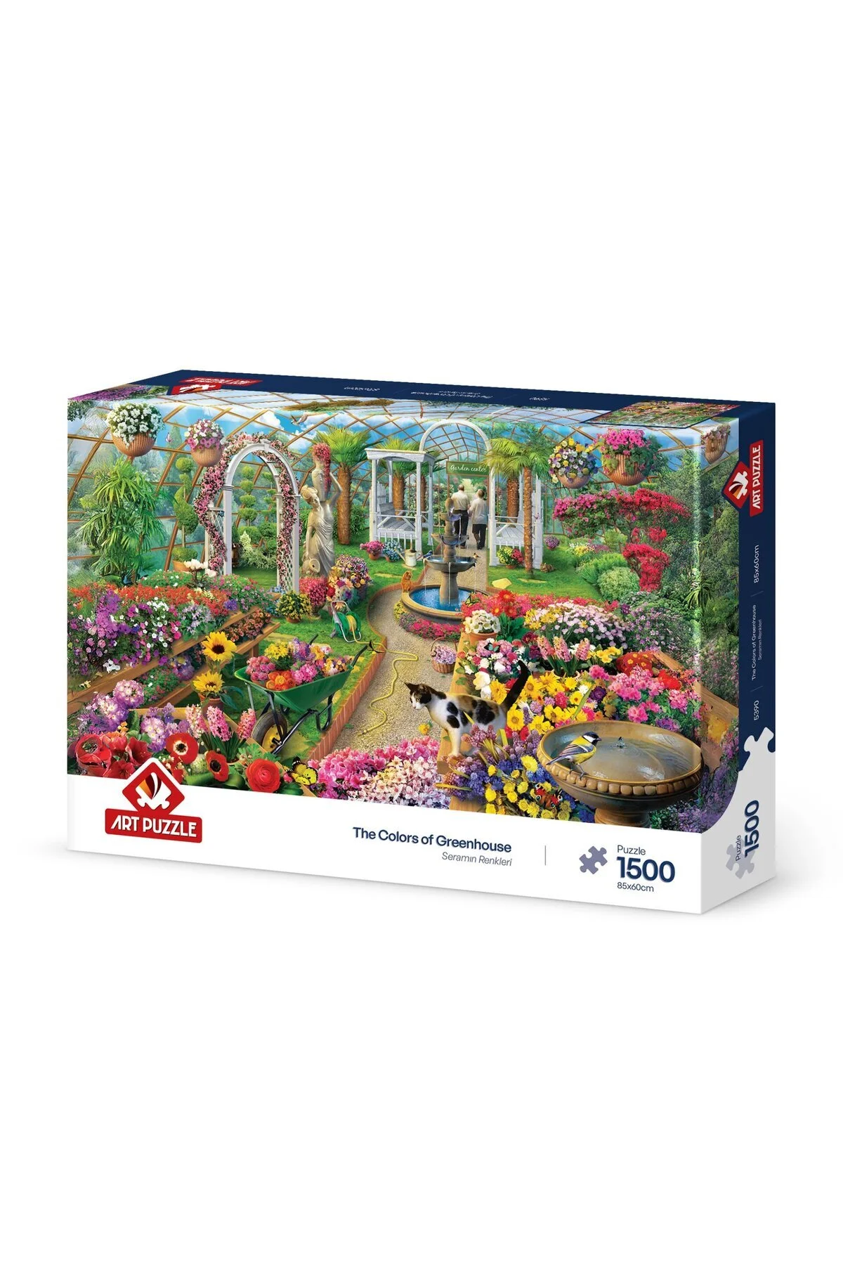 پازل رنگ های 1500 عددی سرامیک 5390 از ترکیه Art Puzzle