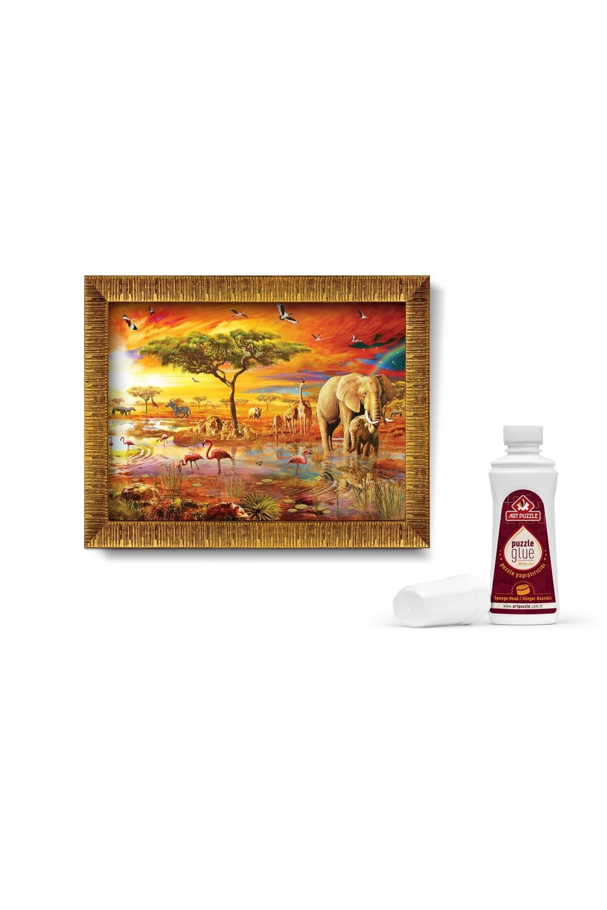 پازل قاب 1000 تکه KINGS OF THE SAVANNA از ترکیه Art Puzzle