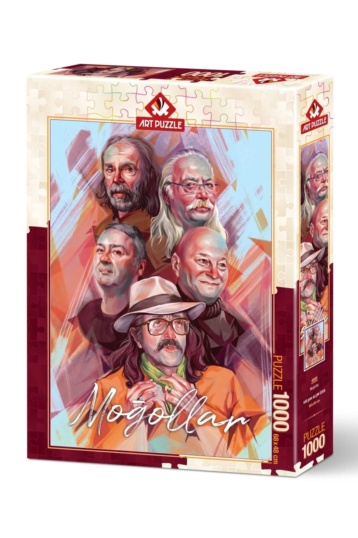 پازل 1000 تکه مغول ها از ترکیه Art Puzzle