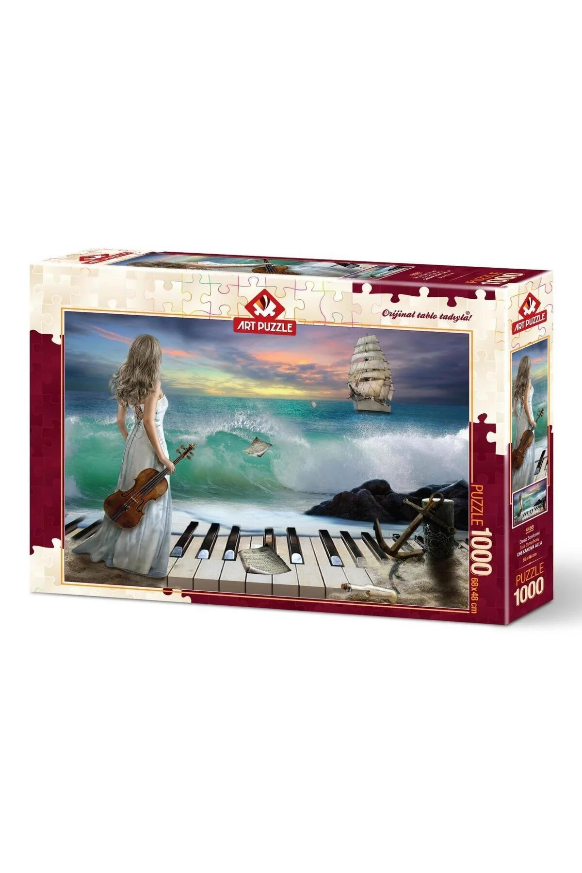 پازل برند: 4468 1000 PUZZLE SEA SYMPHONY 1 دسته: از ترکیه Art Puzzle