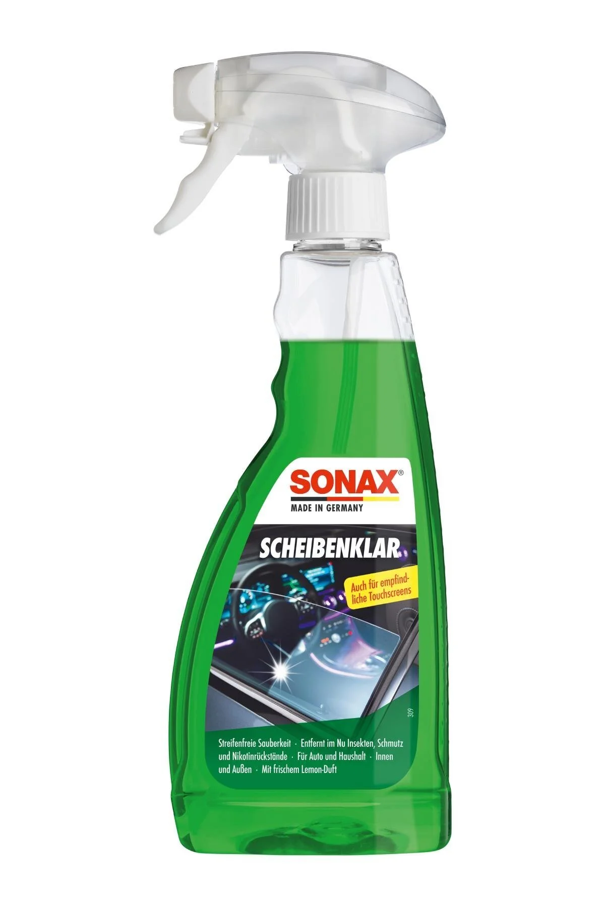 تمیزکننده شیشه خودرو تمیز کننده ای 500 میلی لیتر Sonax