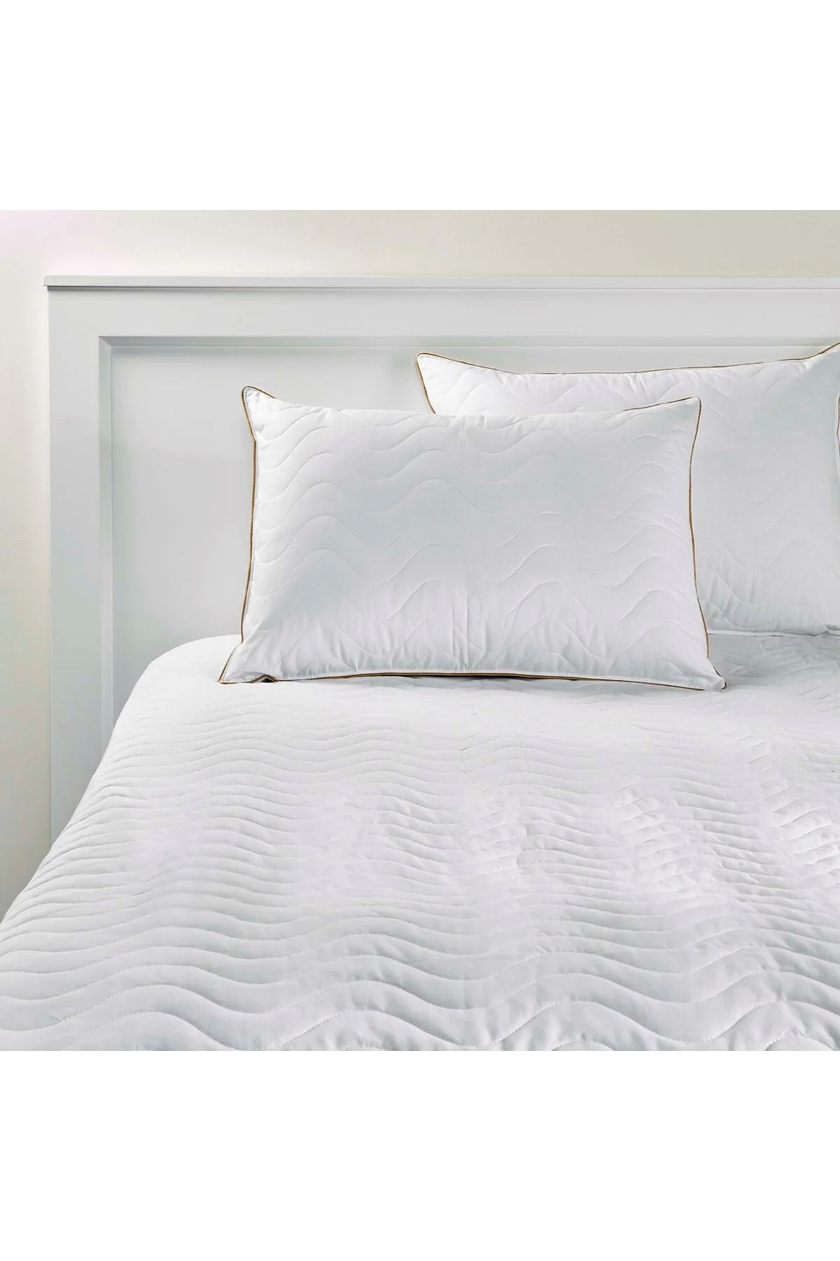 محافظ تشک خاکستری تختخواب پنبه ای کرکی Alezi  Linens