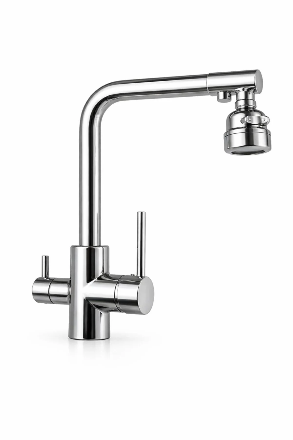 شیرآلات شستشو شیر آشپزخانه سینک تصفیه کننده 3 کاره و سه طرفه با سر متحرک 360 درجه luxury faucet