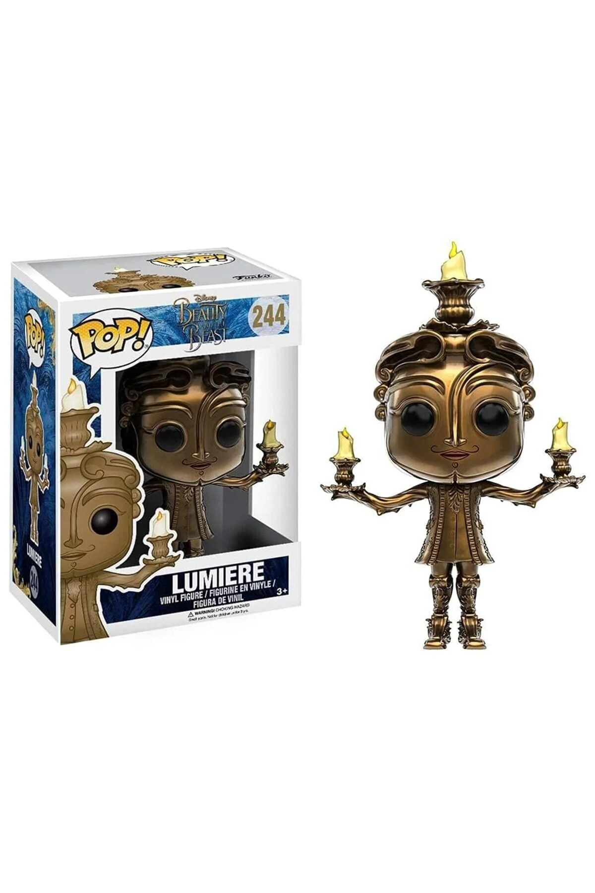 فیگور FUNKO POP! لومیر 244 وینیل زیبای دیزنی و جانور MASKOETİCARET
