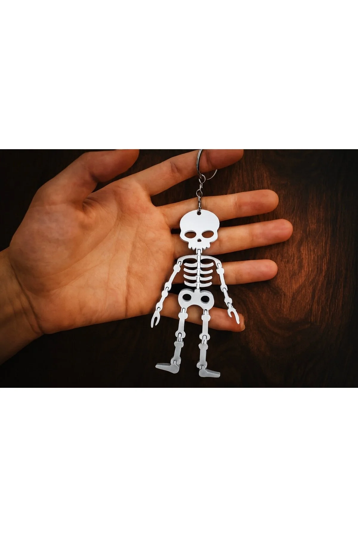جلیقه کلید زینت آینه عقب اسکلت جاکلیدی حلقه تزئینی مفصلی متحرک SHHOBİ