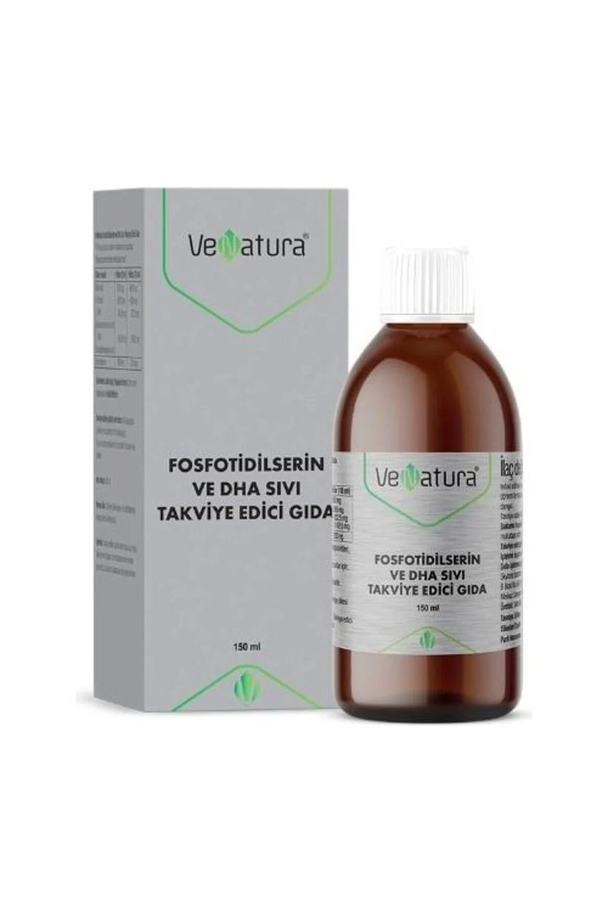 مکمل غذایی مایع فسفاتیدیل‌سرین و DHA 150 میلی‌لیتر واناتورا Venatura