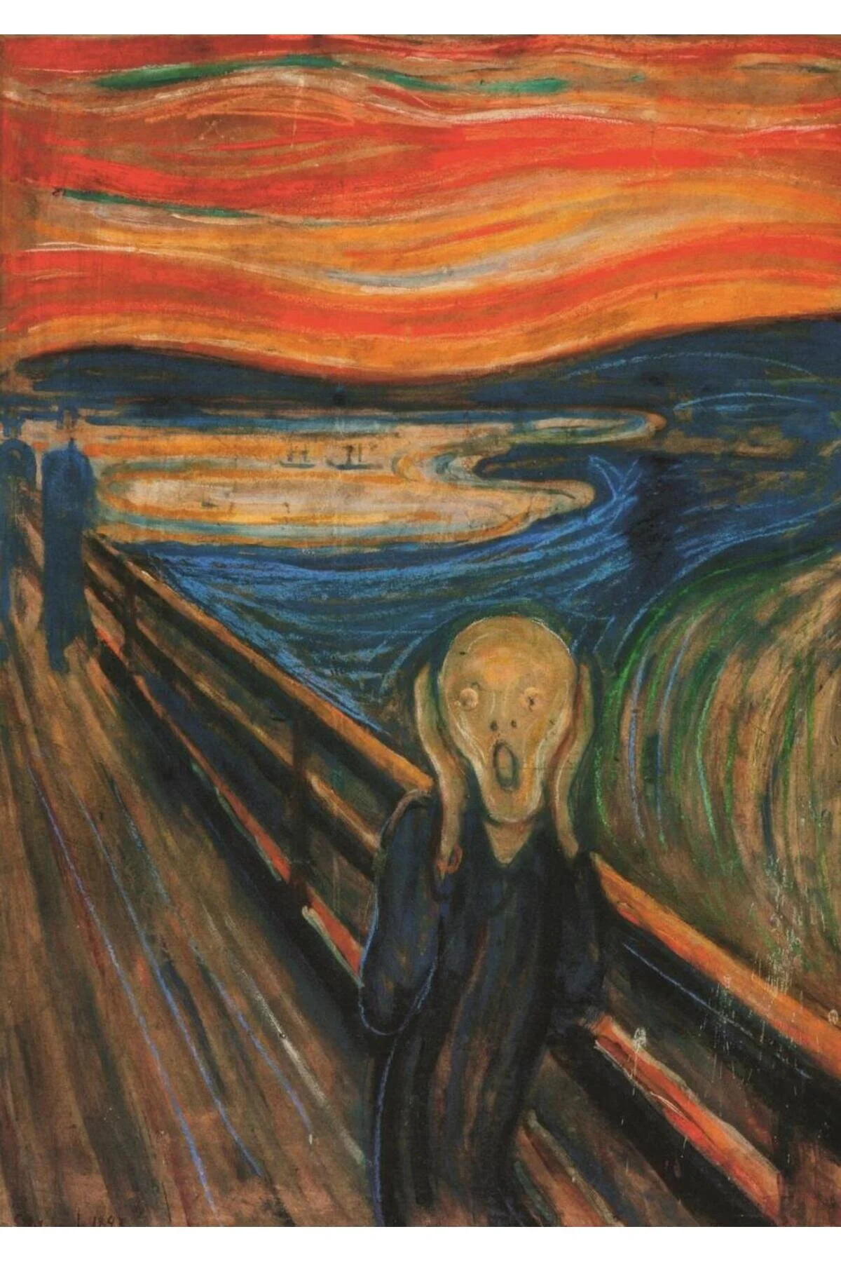 پازل برند: THE SCREAM, 1893 1000 PIECE PUZZLE دسته: از ترکیه Art Puzzle