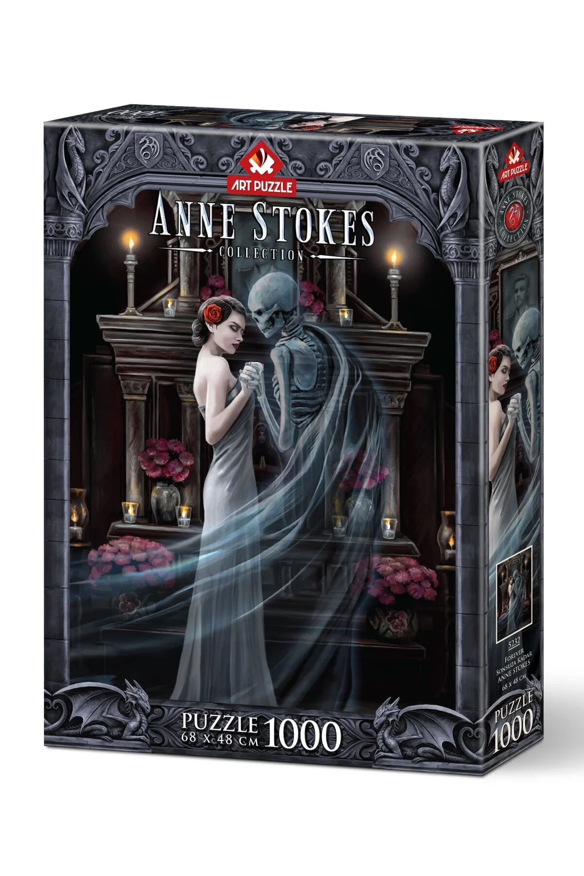 پازل 1000 تکه مدل برای همیشه اثر Anne Stokes Art Puzzle