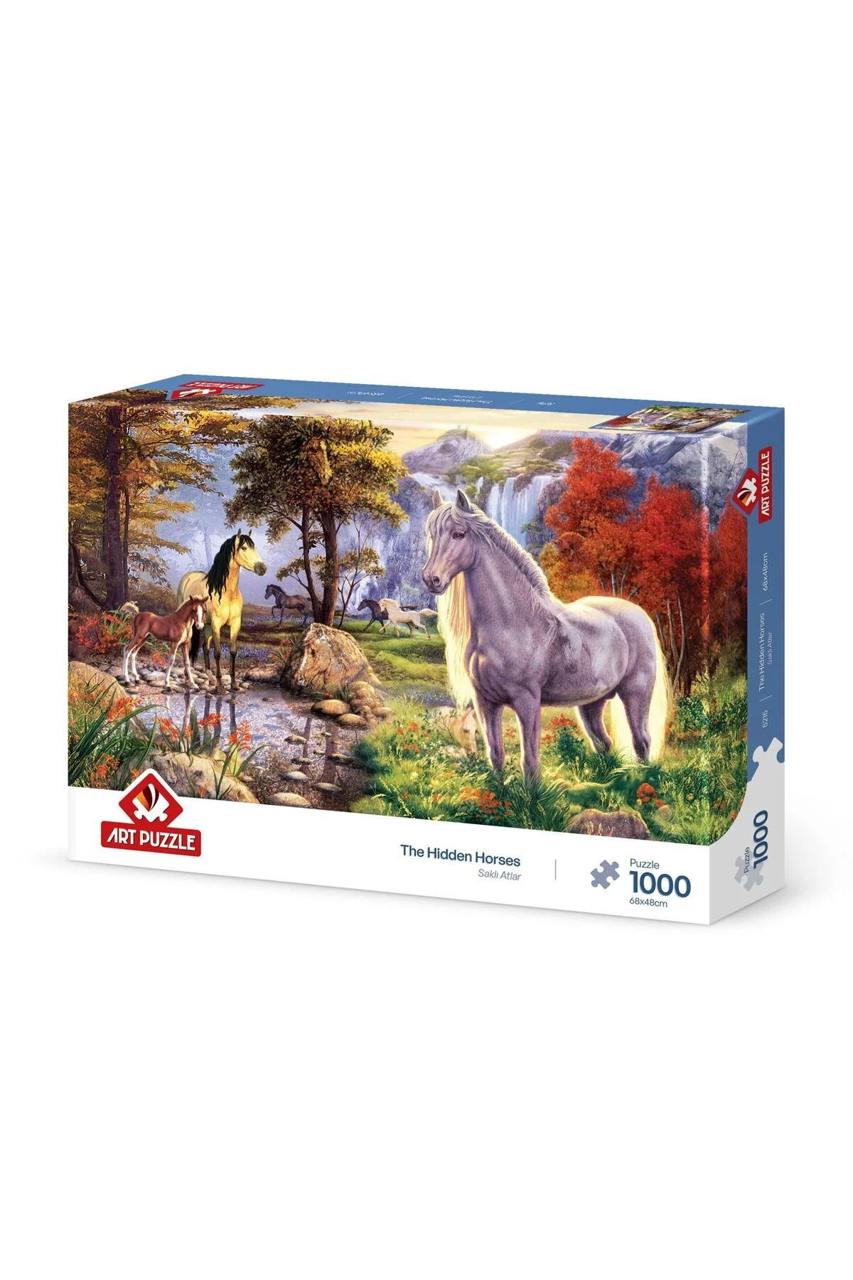 پازل 1000 تکه اسب های پنهان Art Puzzle