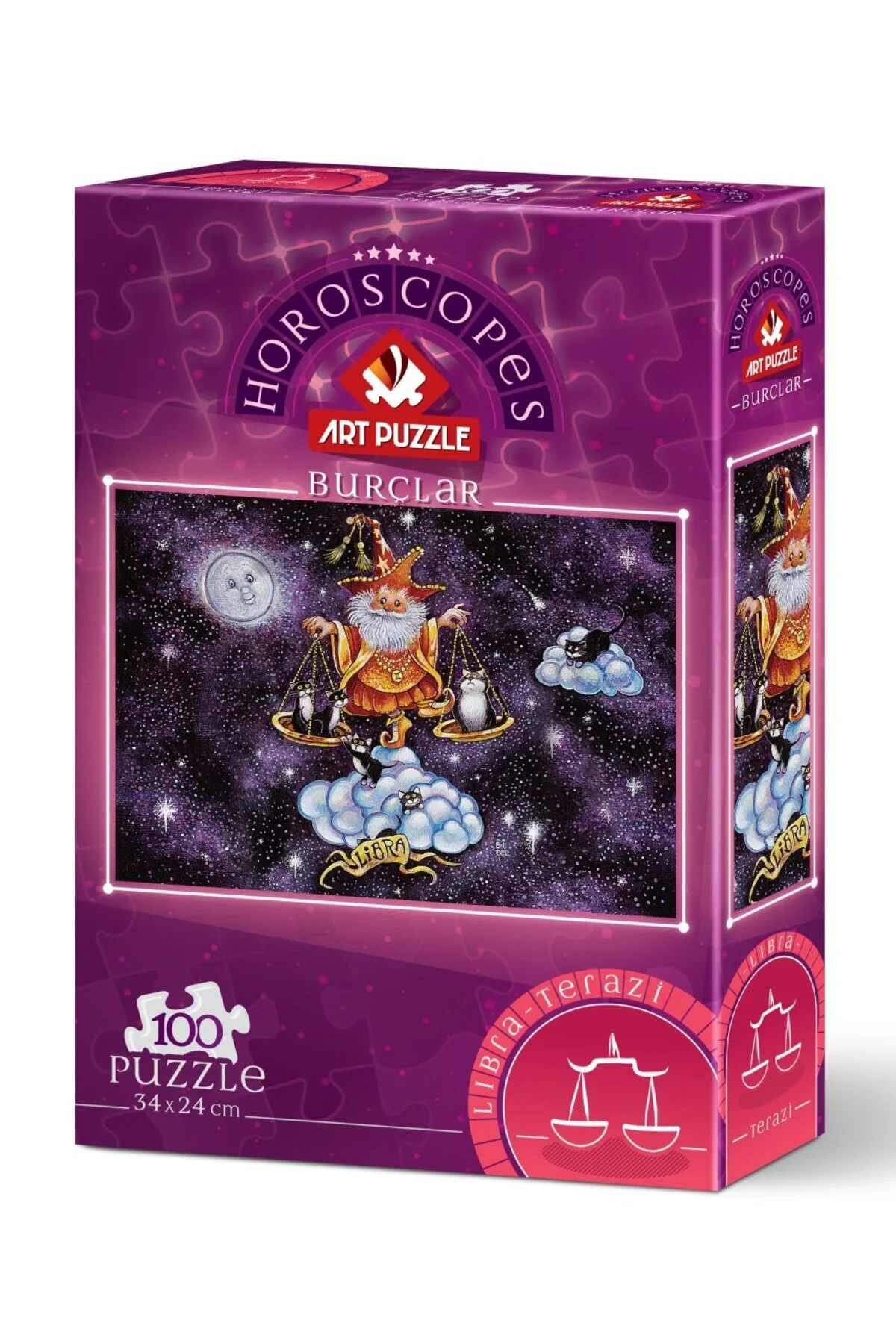 پازل 100 قطعه LIBRA اورجینال ارت Art Puzzle