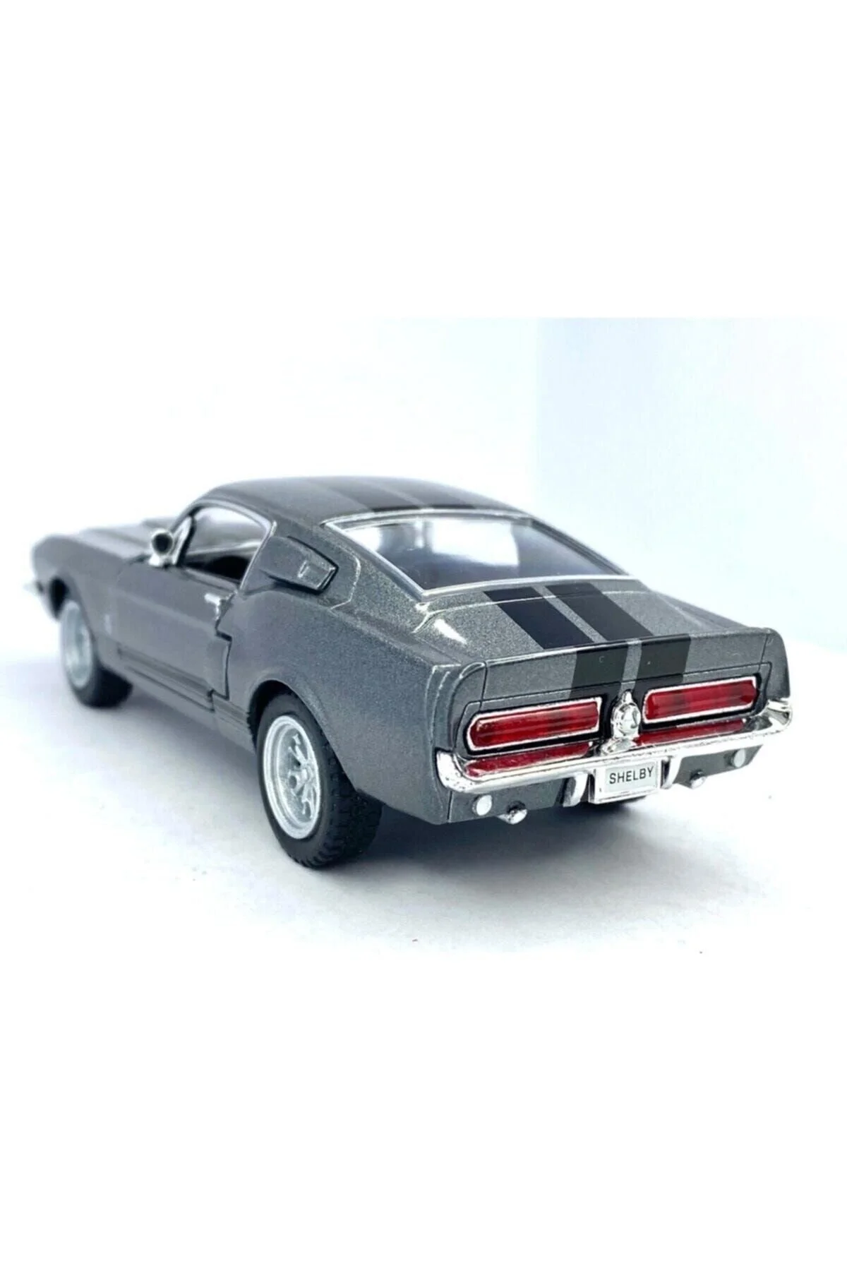 ماشین اسباب بازی FORD SHELBY GT 1967 500 PULL DROP 5 INCH. مدل دارای مجوز 1:38 Kinsmart