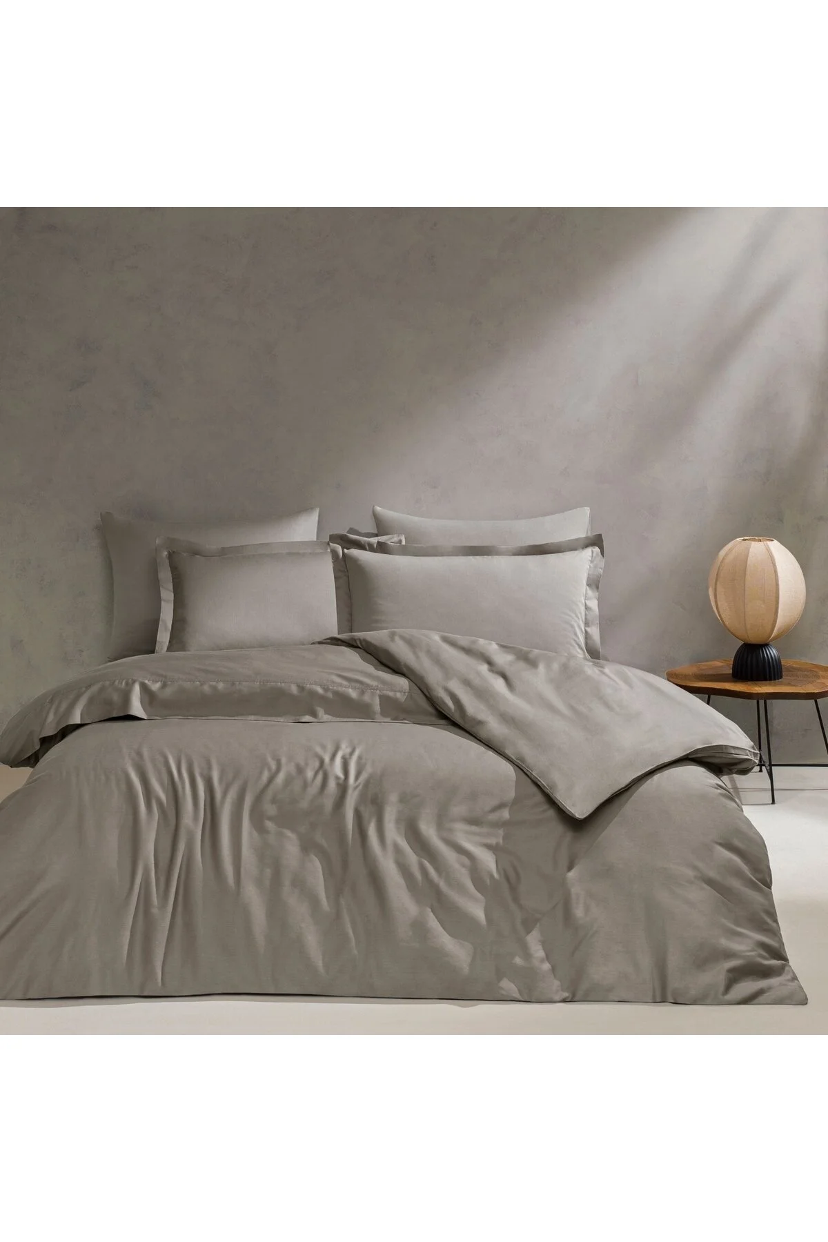 کاور لحاف دو نفره چند رنگ ساتن پنبه ای را میکس و مطابقت دهید Linens