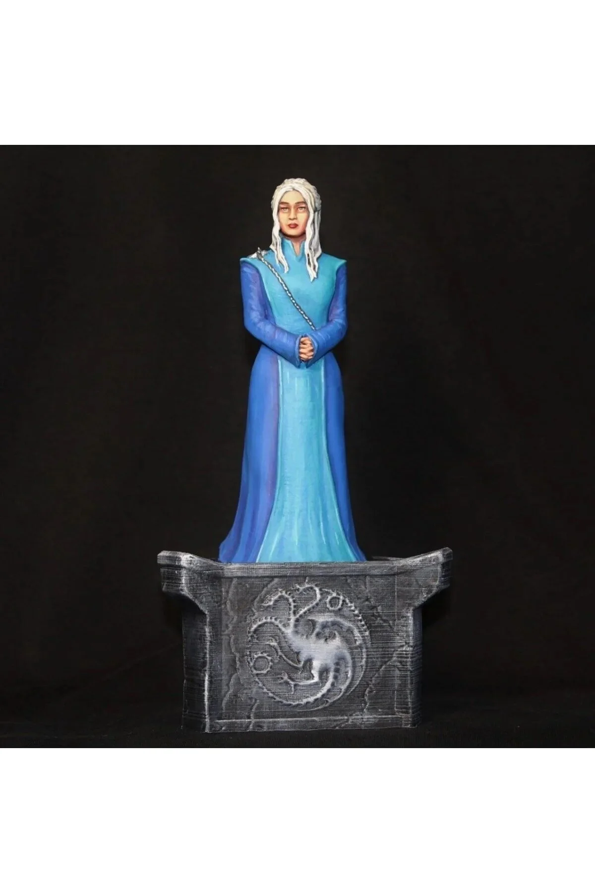 فیگور GAME OF THRONES دنریس تارگرین نیم تنه مجسمه 25 سانتی متری Genel Markalar