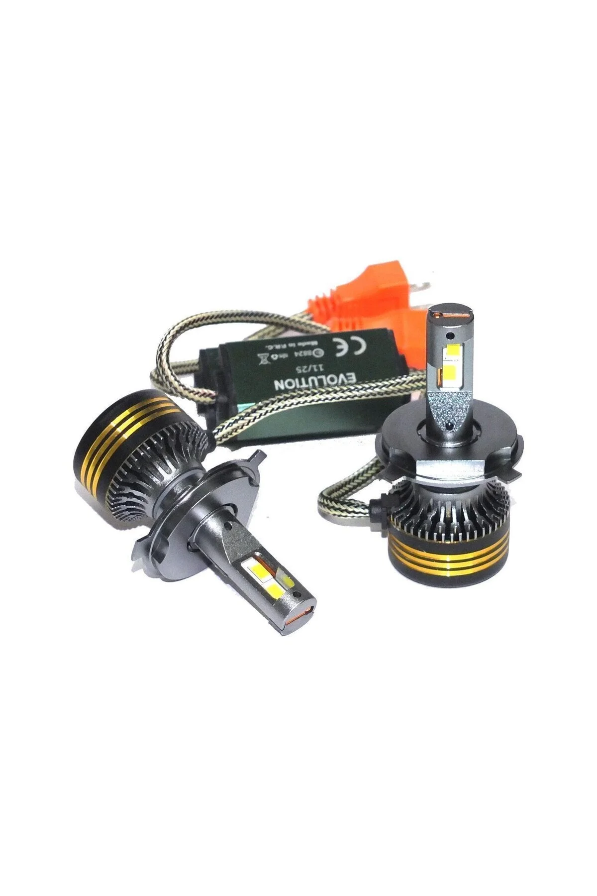 لامپ خودرو EVOLUTION NISSAN NAVARA 2004 2025 H4 HEADLIGHT WHITE LED XENON 22000 LUMEN 3 Tıkla