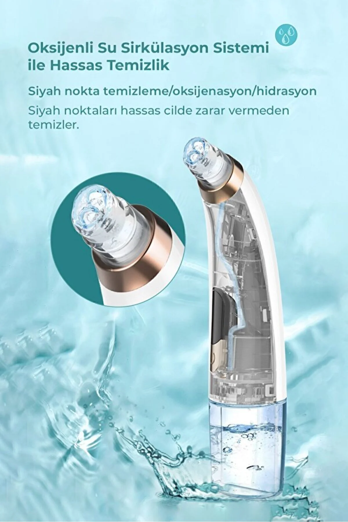 دستگاه شستشوی صورت پاک کننده جوش سر سیاه التراسونیک وکیوم NEUTRON