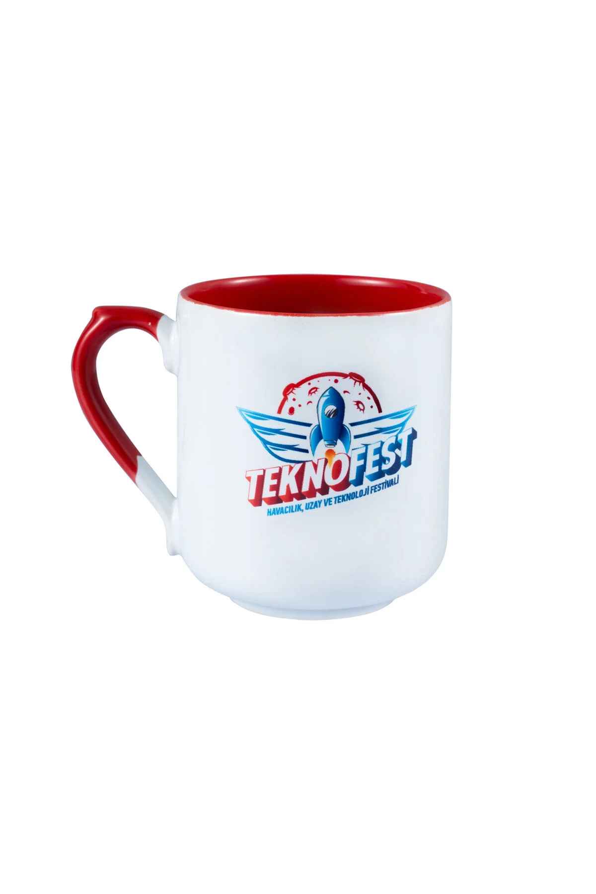ماگ جام سفید قرمز اورجینال TEKNOFEST