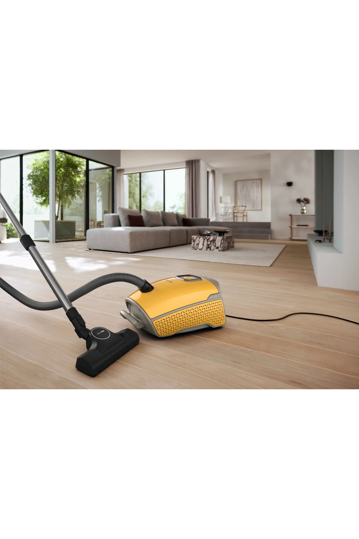 جاروبرقی کیسه دار نگهبان L1 FLEX SUNSET YELLOW جارو گرد و غبار Miele