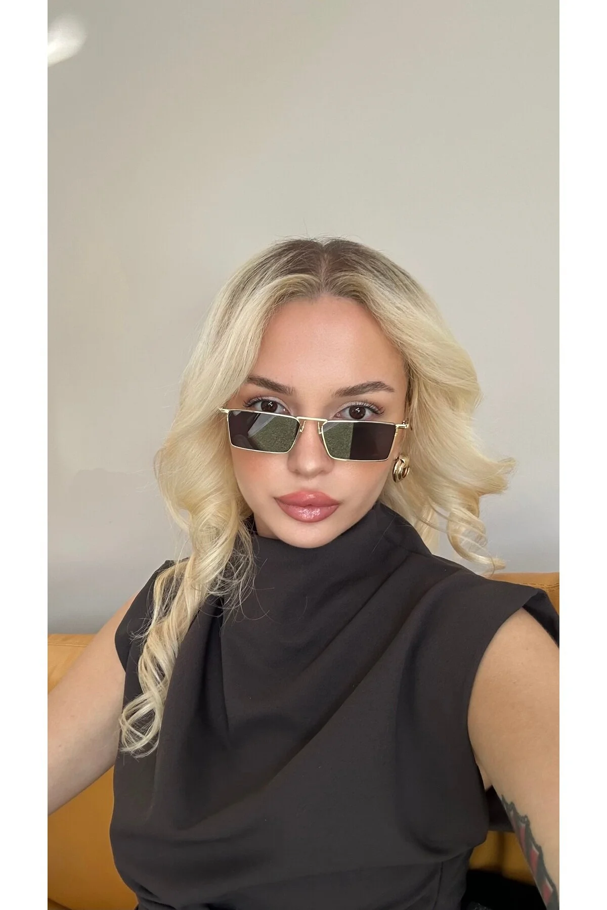 عینک آفتابی زنانه Yw-0010e اورجینال Angel Eyes