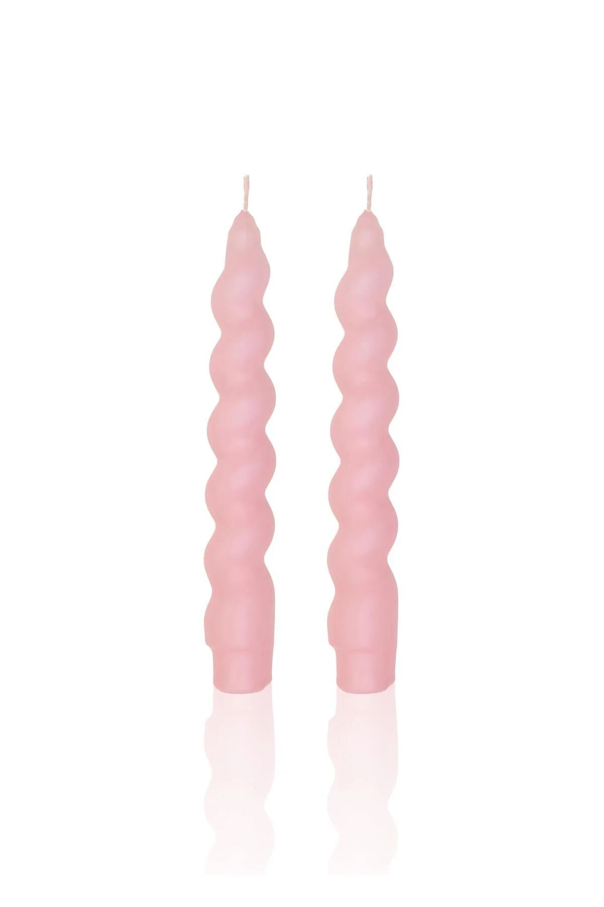 شمع و چراغ BURGU CANDLESTICK 2LI مجموعه سرخ 17 سانتی متر The Mia