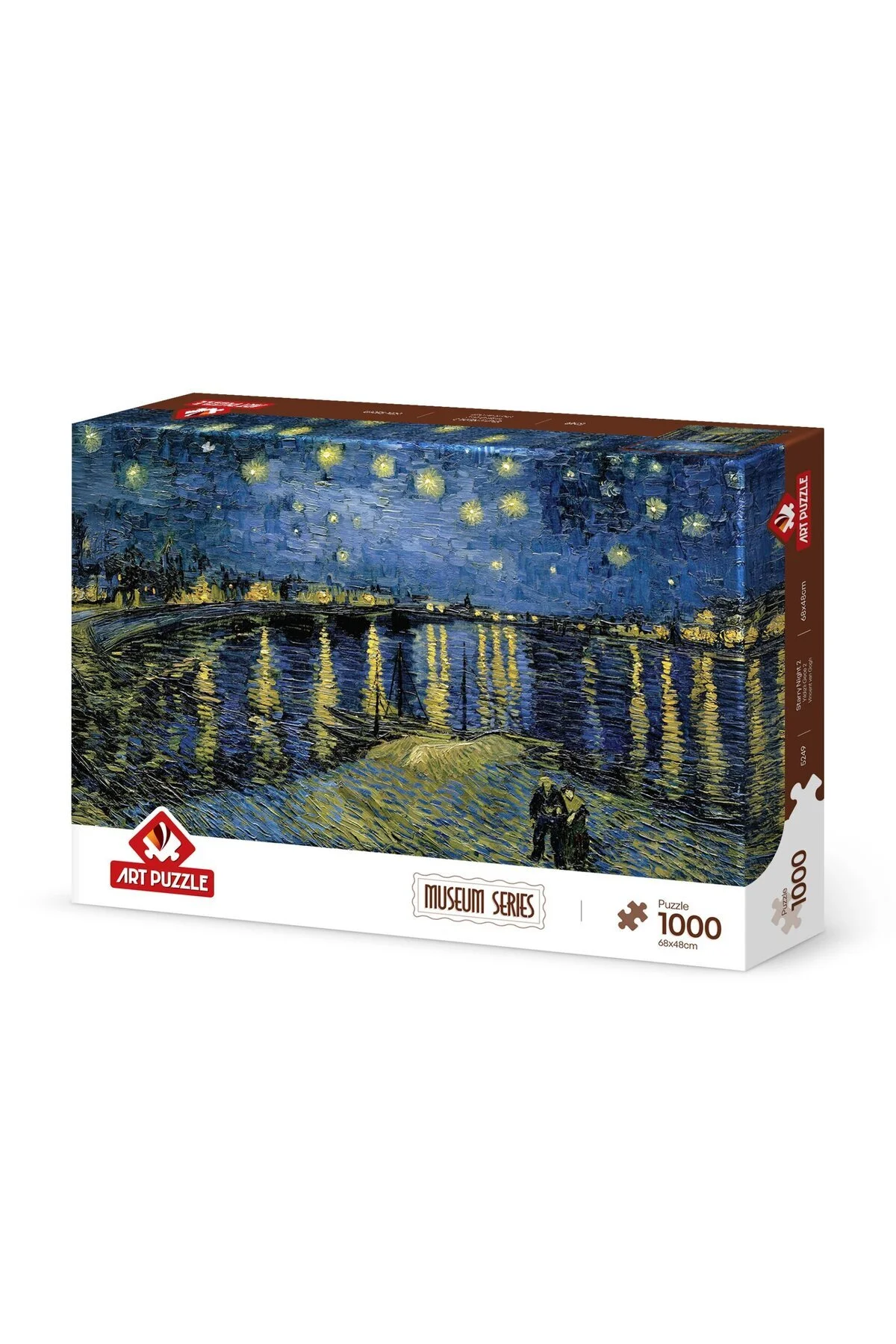 پازل شب پر ستاره 2 1000 قطعه ونسان ون گوگ از ترکیه Art Puzzle