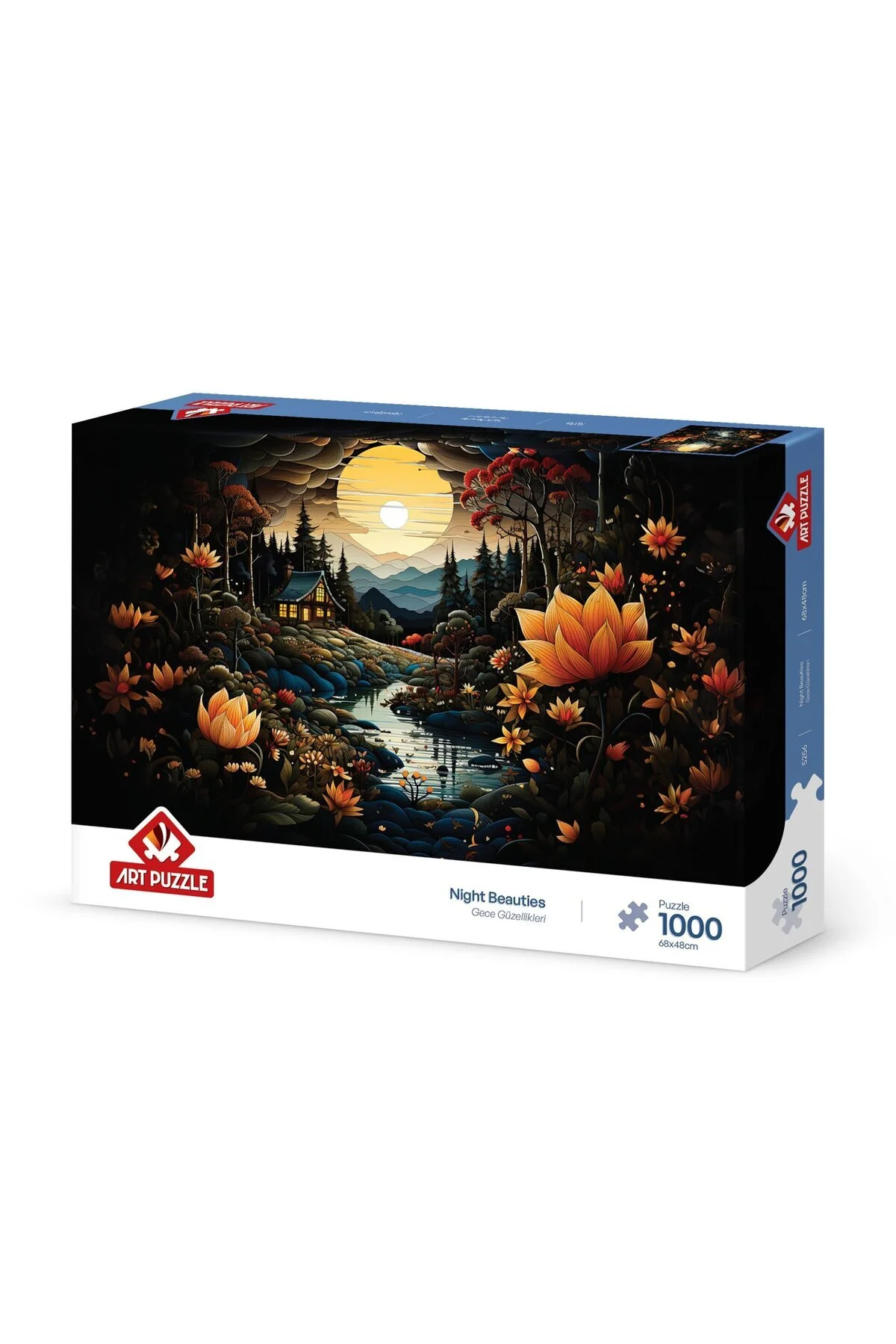 پازل 1000 تکه زیبایی های شب Art Puzzle