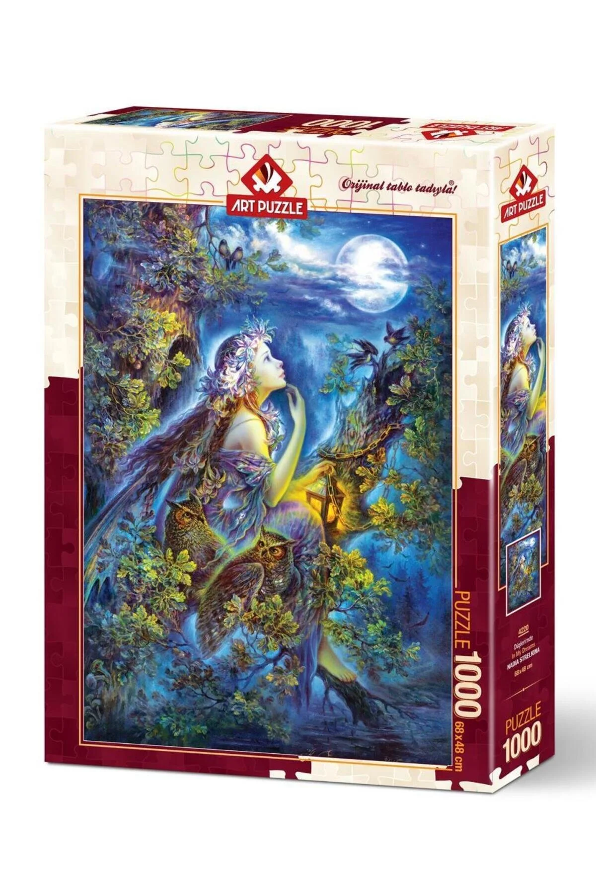پازل نام تجاری: 1000 PIECES IN MY DREAMS دسته: از ترکیه Art Puzzle