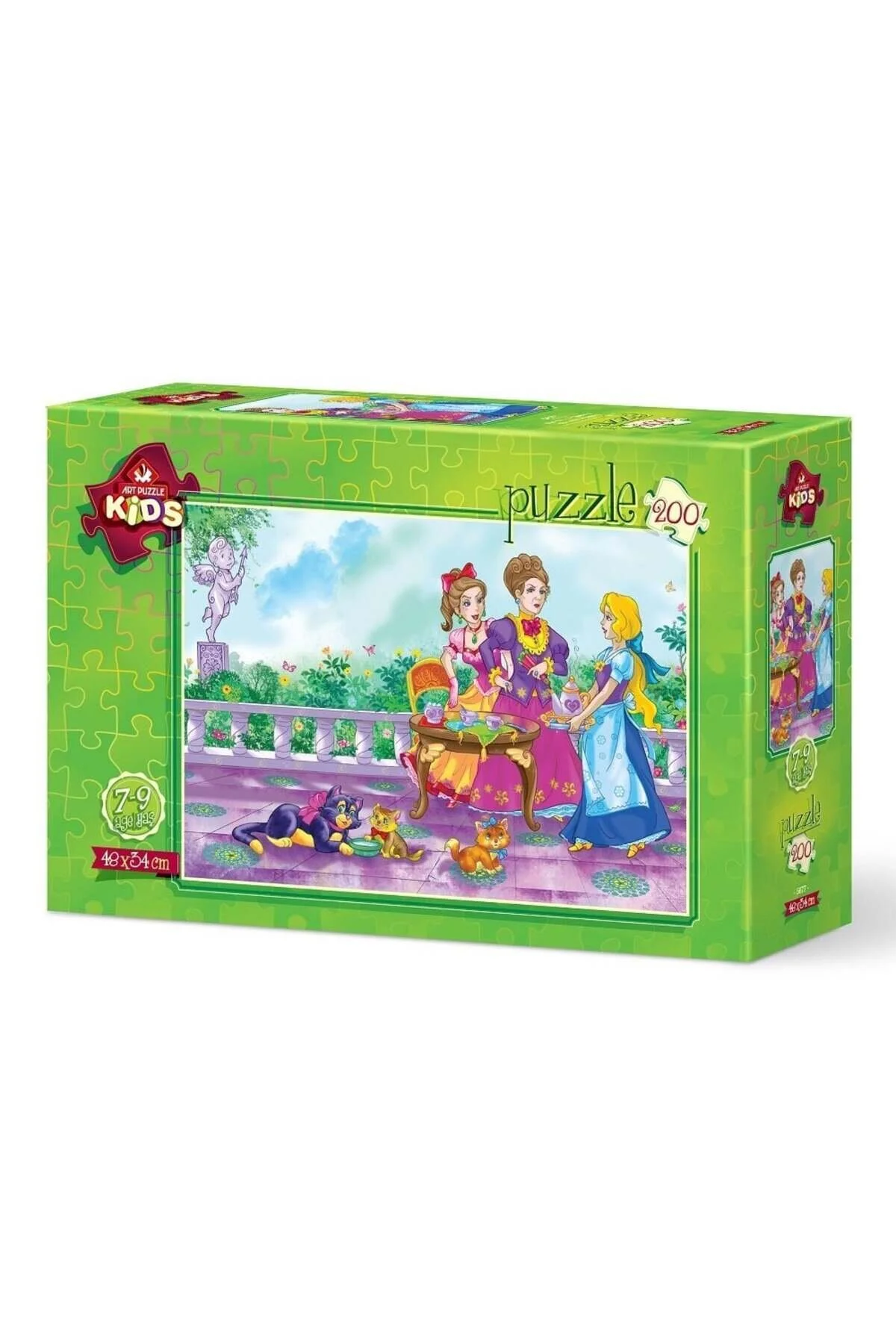 پازل ها و یاپبوزهای کودک دخترانه پسرانه بچگانه ART PUZZLE PRINCESS 200 قطعه اورجینال ارت Art Puzzle