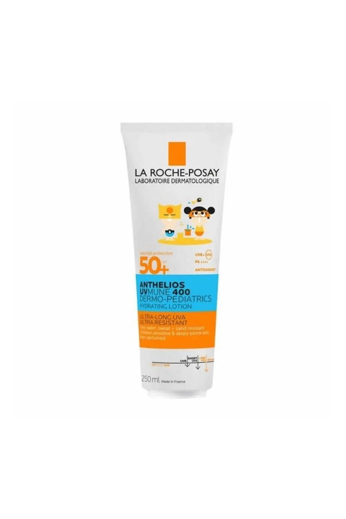 کرم ضد آفتاب کودک ANTHELIOS DERMO PEDIATRICS MILK SPF50 250 میل La Roche Posay