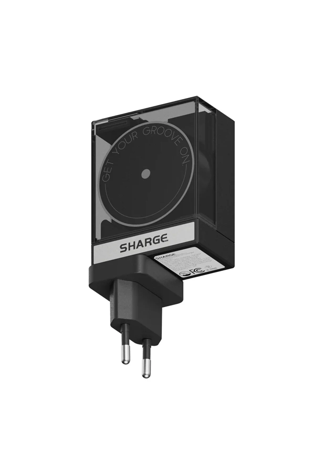 شارژر سیاه 65 GAN قابل برگشت Sharge