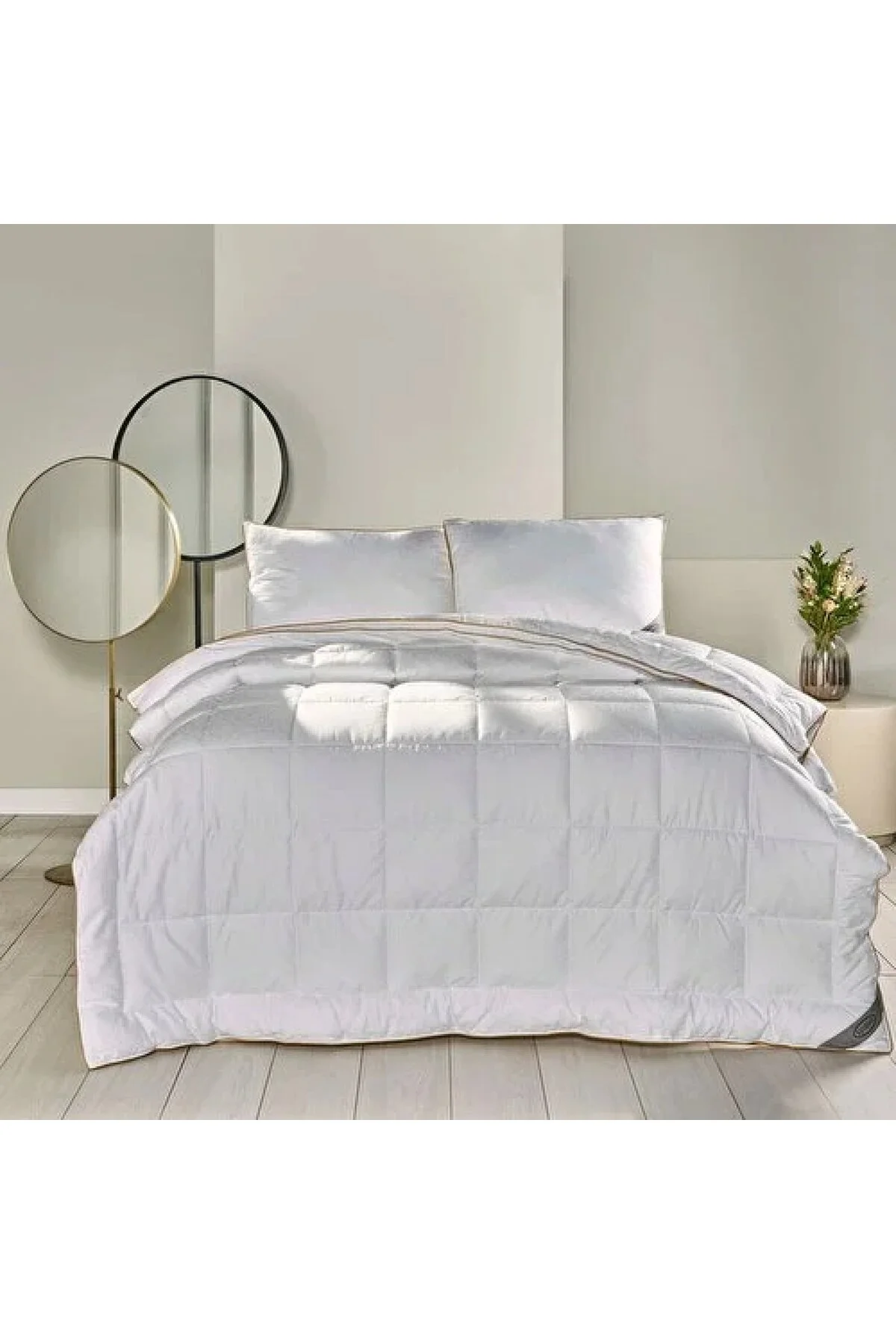 لحاف یک نفره سفید هارمونی پا اورجینال Linens