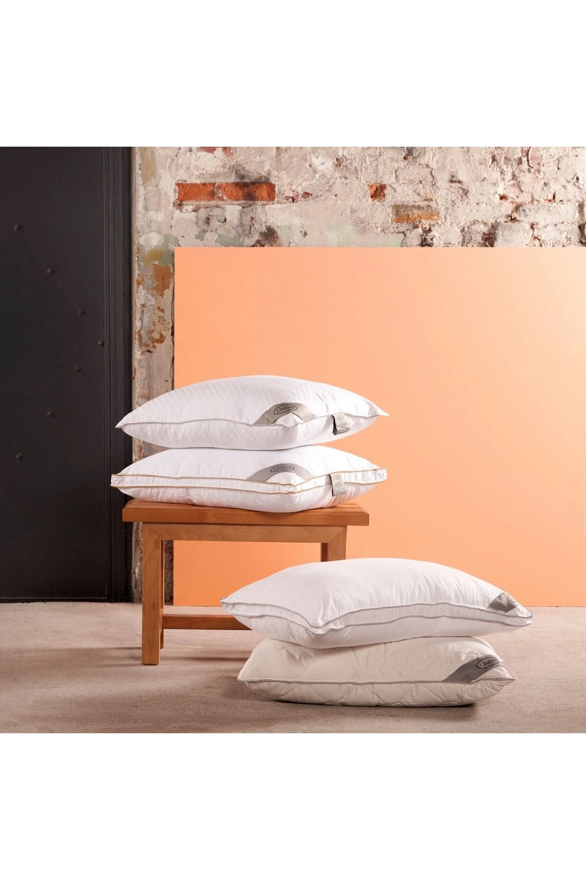 بالش سفید خرید استاندارد میکروژل هارمونی اورجینال Linens