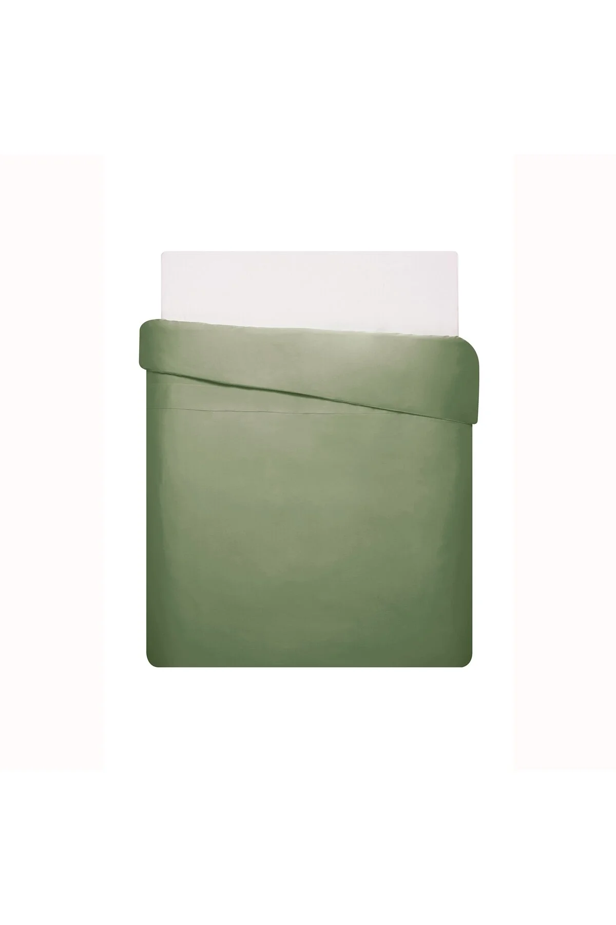 کاور لحاف دو نفره مخلوط و مطابقت با پنبه ساتن دوتایی پوشش سبز تیره Linens