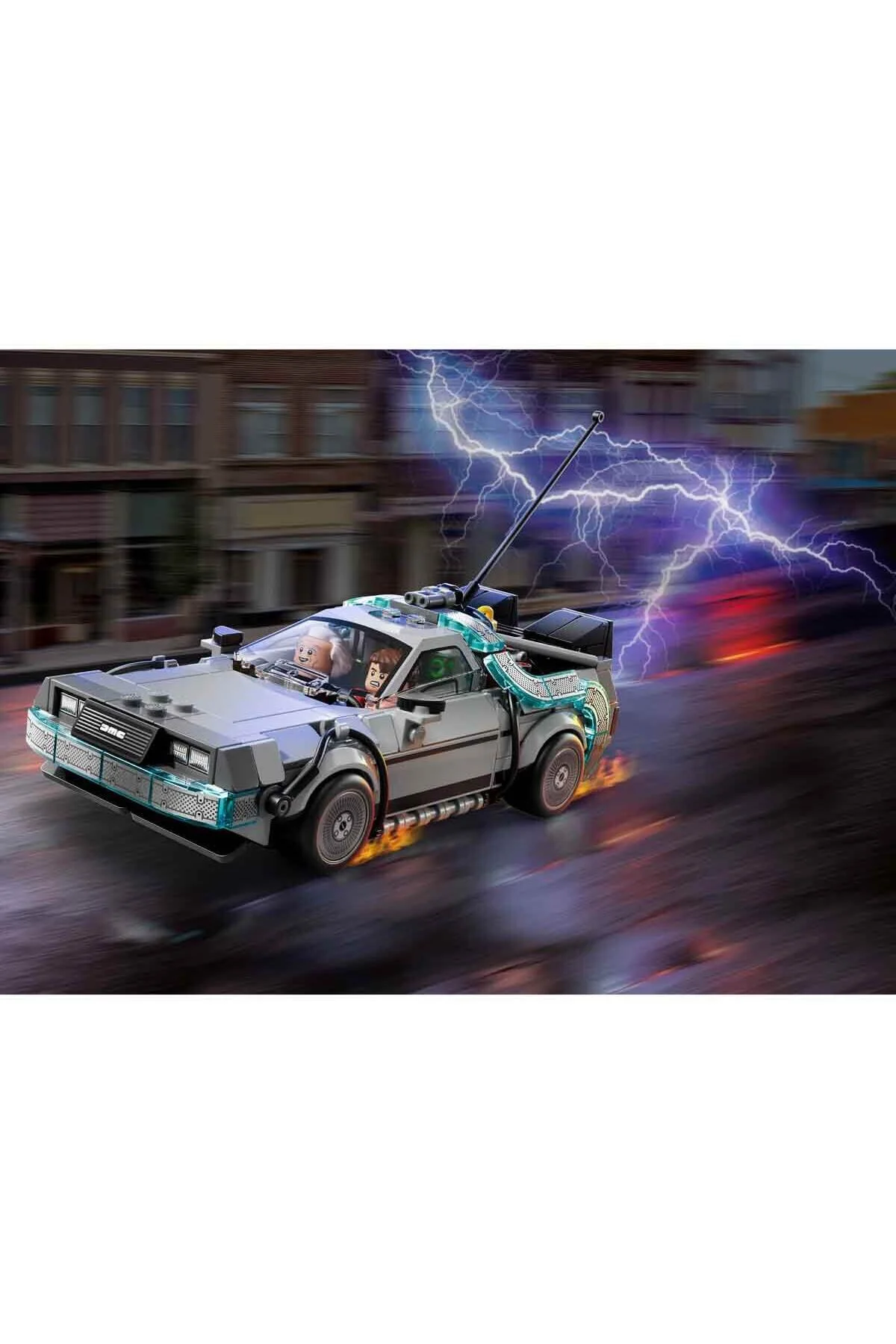 اسباب بازی ماشین زمان از فیلم بازگشت به آینده مدل 77256 لگو Lego