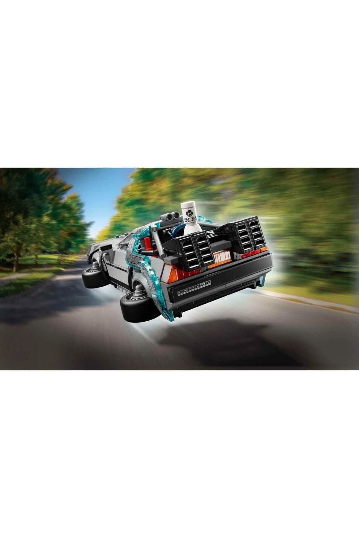 اسباب بازی ماشین زمان از فیلم بازگشت به آینده مدل 77256 لگو Lego