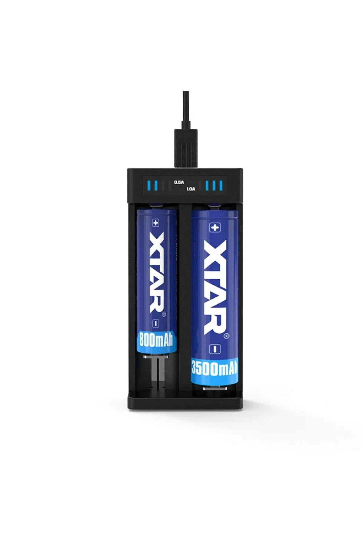 باتری و شارژر دوگانه لیتیوم یون XTAR MC2 PLUS magicool